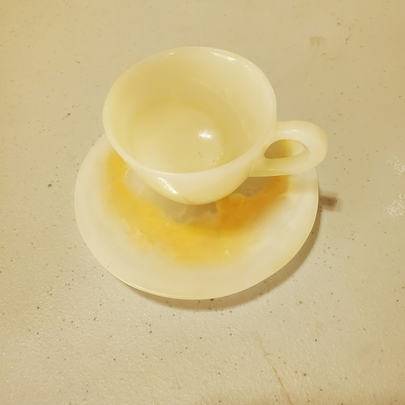 Vintage Other - Vintage Mexican Onyx 1960 Coffee Cup and Matching Saucer